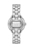 Morningside Three Hand Stainless Steel Watch