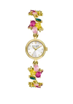 Gold Tone Tulip Watch