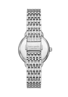 Lily Avenue Silver Tone Bracelet Watch