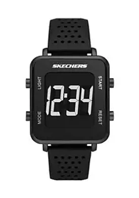 Skechers Men's Naylor Rectangle Digital Watch