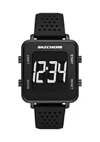 Skechers Men's Naylor Rectangle Digital Watch