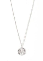 Flourish Tree of Life Silver Tone Necklace