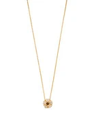 Gold-Tone Sea La Vie Sea Urchin Pendant Necklace