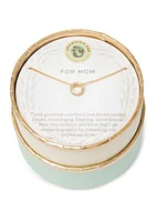 Sea La Vie Mom Ring Necklace