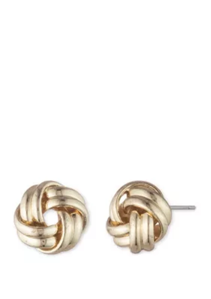 Leeds Knot Stud Earrings