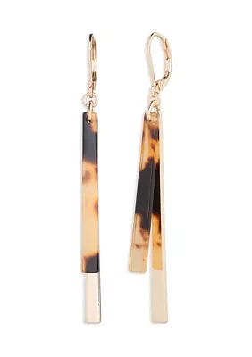 Two Bar Linear Earrings