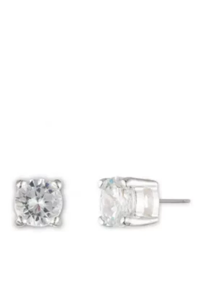 Cubic Zirconia Stud Earrings