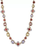 Gold Tone Multi Collar Necklace