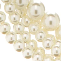 18 Inch Multi Strand Pearl Necklace 