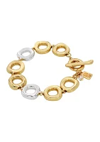 Open Circle Toggle Bracelet