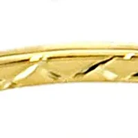 Gold Plated Wave Cuff Bracelet