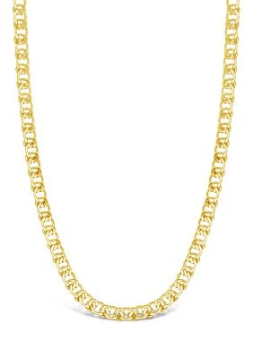 Interlocking Curb Chain Necklace