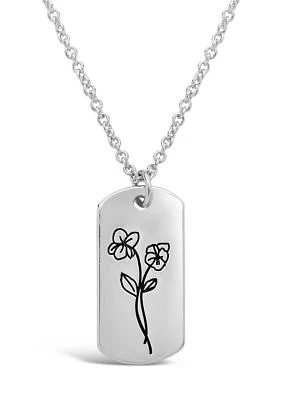 Birth Flower Necklace