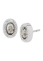 Signature Logo Swarovski® Crystal Stud Earrings