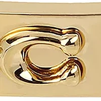 Signature C Hinged Bangle Bracelet