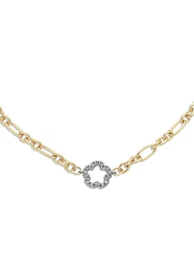 Signature Pavé Tea Rose Choker