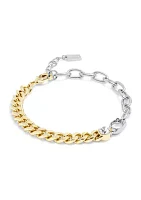 Mixed Chain Link Bracelet