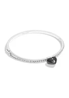 Tennis Heart Charm Bracelet