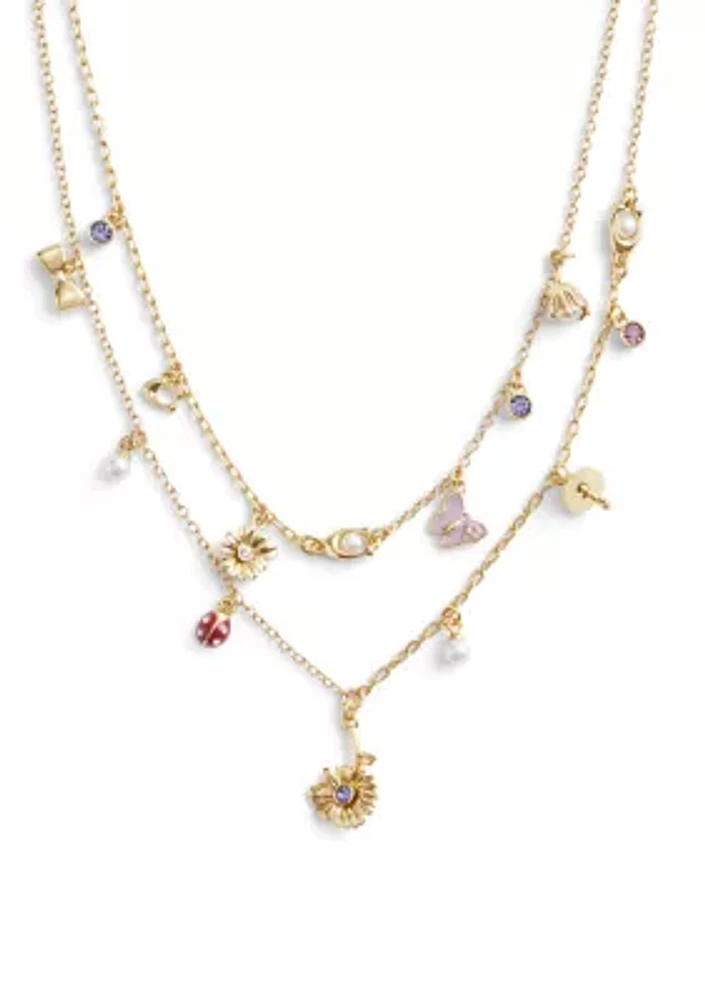 Signature Mixed Charm Layered Necklace