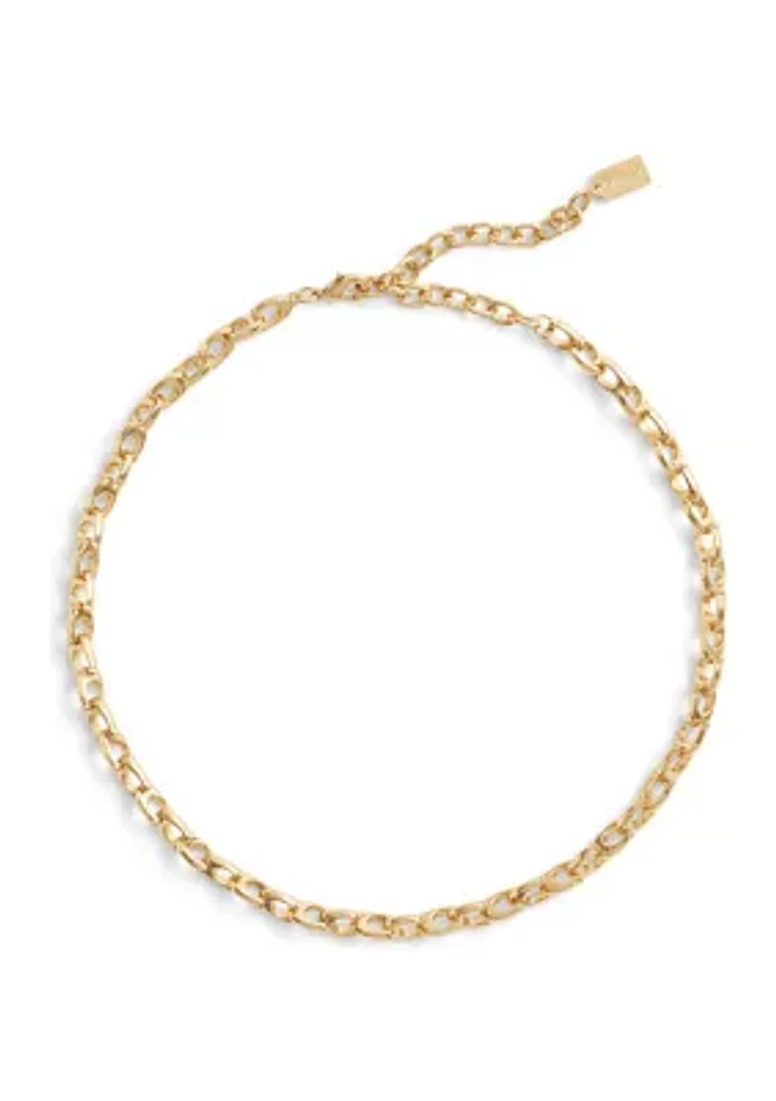 Gold Signature C Choker Necklace