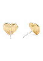 Signature Horse & Carriage Heart Stud Earrings