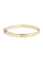 Signature C Pavé Turnlock Bangle Bracelet