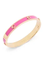 Signature C Enamel Bangle Bracelet