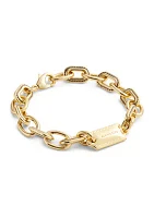 Signature Stitched Chain Link Bracelet