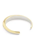 Signature Pavé Tubular Cuff Bracelet