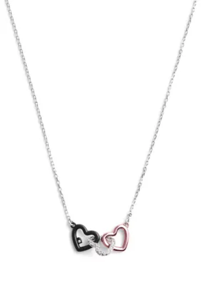 Signature Heart Link Pendant Necklace