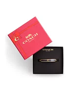 Signature C Glitter Bangle Bracelet