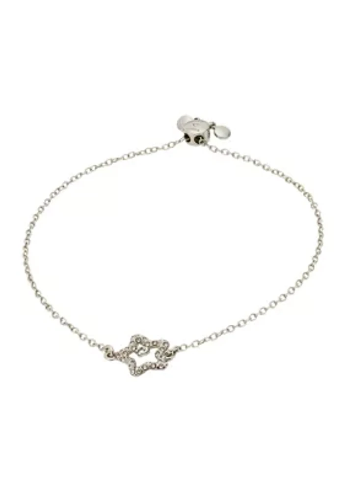 Signature Pavé Star Slider Bracelet