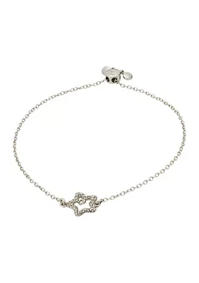 Signature Pavé Star Slider Bracelet