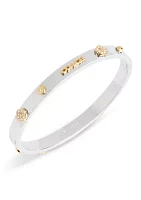 Signature Mixed Motif Bangle Bracelet