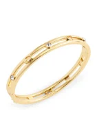 Signature C Open Bangle Bracelet