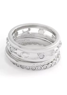 Signature C Open Ring Set