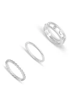 Signature C Open Ring Set