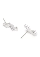 Signature C Stone Crawler Earrings