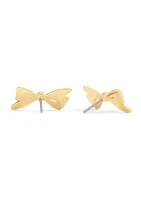 Signature Bow Stud Earrings