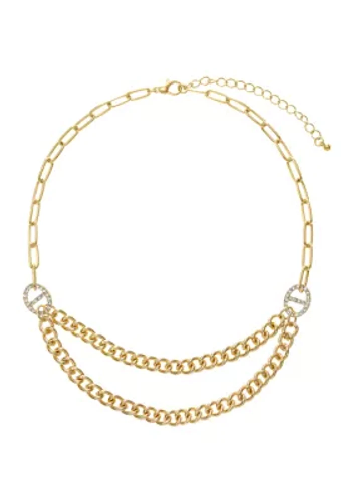 Gold Tone Necklace 