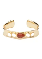 Gold Tone Cuff Bracelet