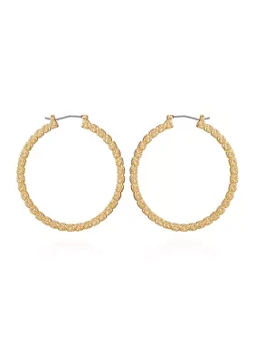 Circle Hoop Earrings