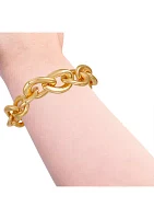 Gold-Tone Chunky Chain Bracelet