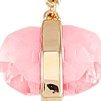 14K Plated Peach Collar Necklace 