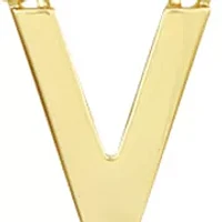 Gold-Tone "V" Lariet Necklace