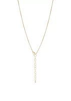 Gold Tone Long Animal Pendant Necklace