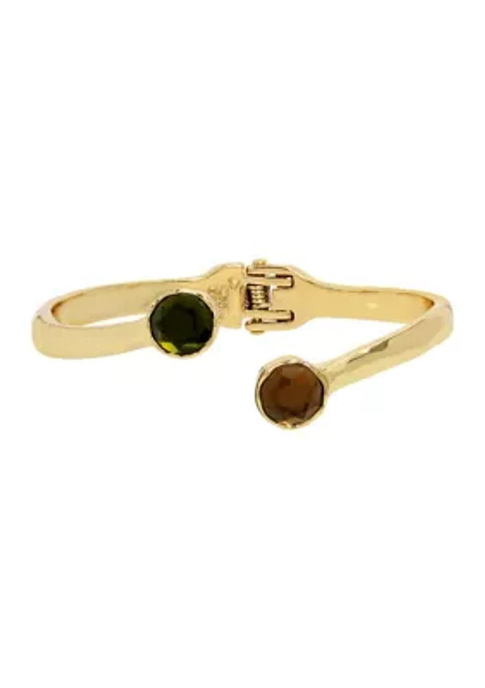 Gem Bangle Bracelet