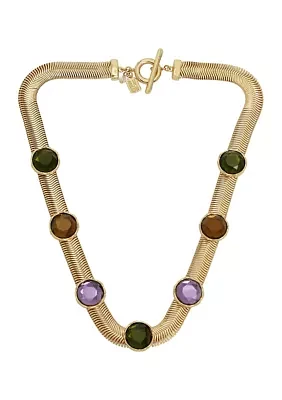 Gem Collar Necklace