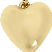 Puffy Heart Pendant Necklace