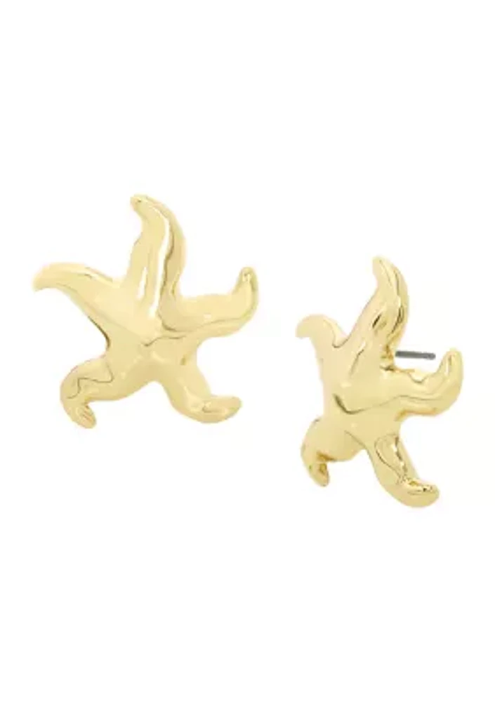 Starfish Stud Earrings